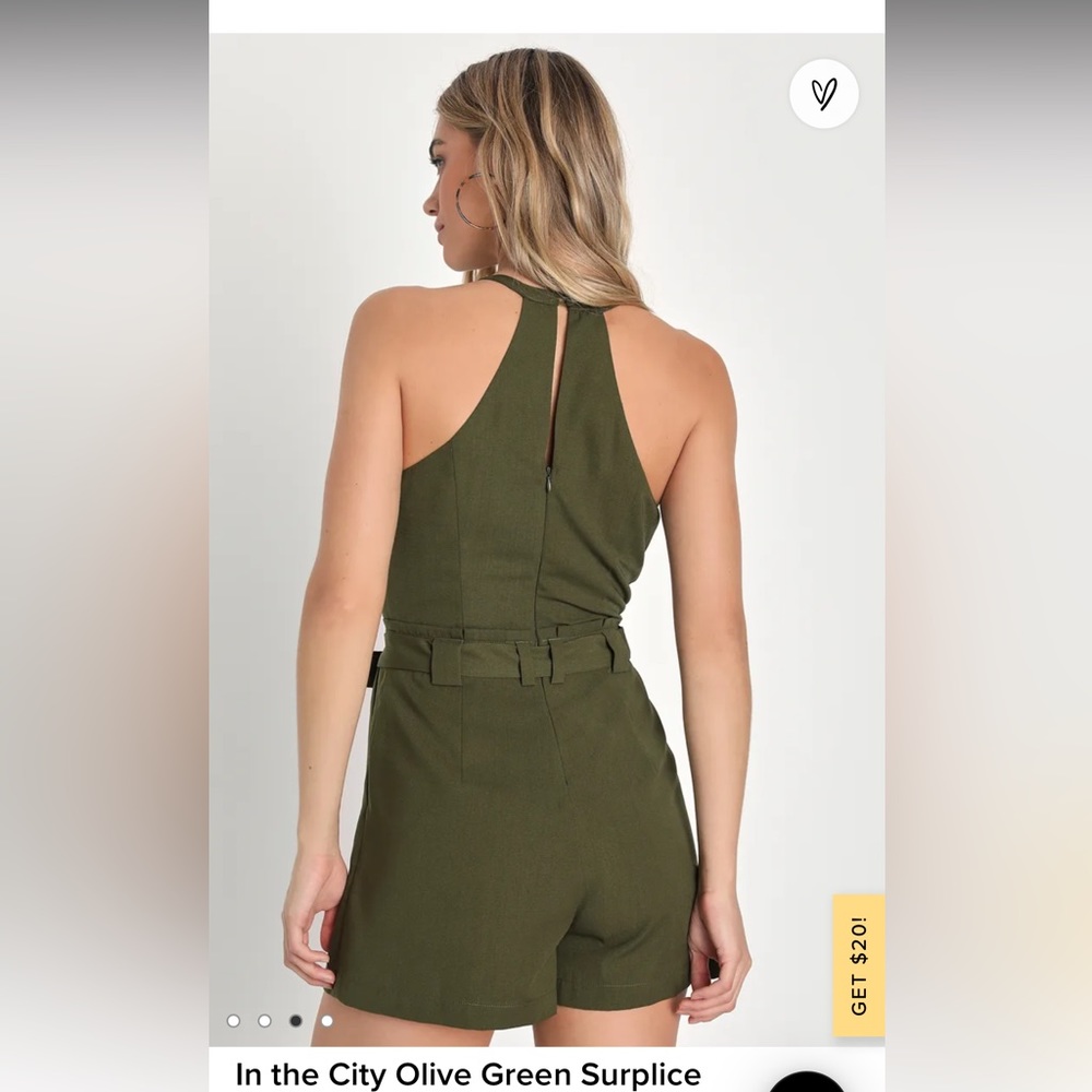 Green Romper - Picture 3 of 3